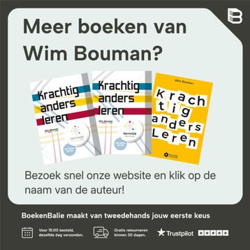 Krachtig anders leren - Wim Bouman 9789490520519, Verzenden, Zo goed als nieuw, Wim Bouman