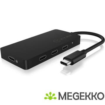 ICY BOX-HUB1429-CPD interface hub USB 3.2 Gen 2 (3.1 Gen 2), Computers en Software, USB Sticks, Verzenden, Nieuw, ICY BOX