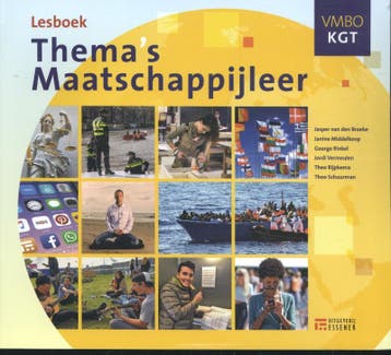 Themas maatschappijleer 1 vmbo kgt 9789086742059, Boeken, Zo goed als nieuw