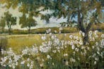 Kunstdruk Patrick - Summer Bloom 91x61cm, Verzenden, Nieuw