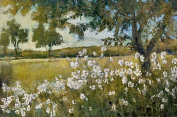 Kunstdruk Patrick - Summer Bloom 91x61cm, Huis en Inrichting, Verzenden, Nieuw