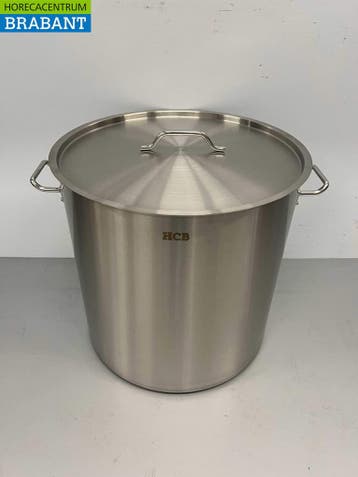 HCB RVS Soeppan Kookpan Pan Inductie 55 x 55 cm 130 liter, Ophalen of Verzenden, Nieuw in verpakking