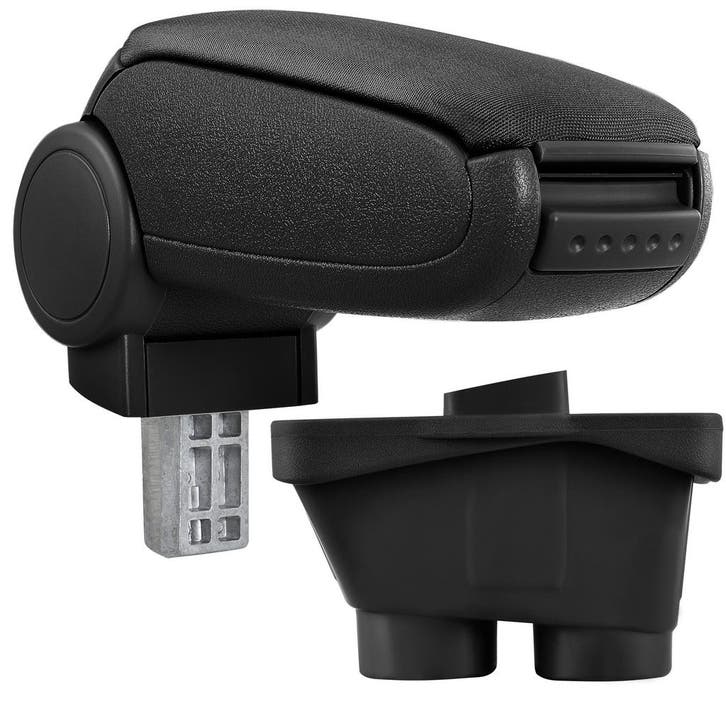 [pro.tec]® Armsteun-Peugeot 208-2012-3 5-deurs-stof-zwart, Auto diversen, Auto-accessoires, Verzenden