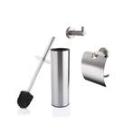 Toilet Accesoireset | Wandmontage | RVS | 55% KORTING! OP=OP, Ophalen, Nieuw, Rvs, Toilet