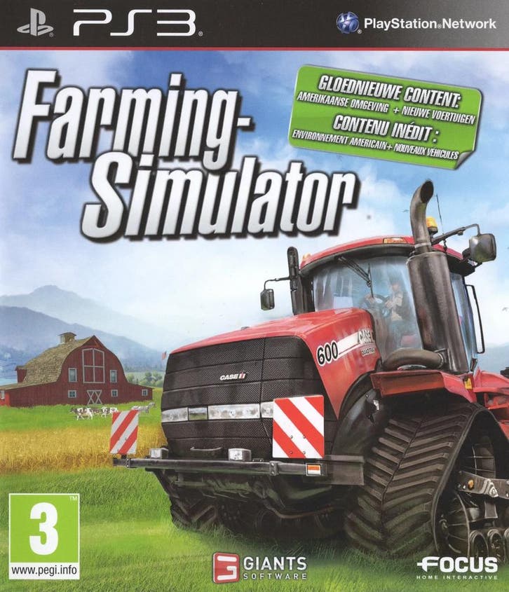 Farming Simulator - PlayStation 3, Spelcomputers en Games, Games | Sony PlayStation 3, Zo goed als nieuw, Ophalen of Verzenden