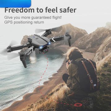 E99 Opvouwbare Drone met 4K HD Camera & Afstandsbediening -, Verzenden, Nieuw