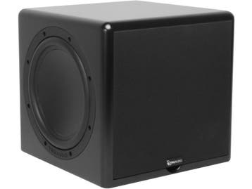 TruAudio CSUB-8 - Subwoofer - 150W RMS - zwart, Audio, Tv en Foto, Luidsprekers, Verzenden, Zo goed als nieuw