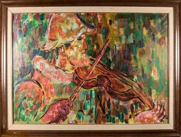 Santi Surós Forns (1909-1982) - The Violinist