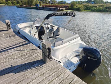 Prins 616 Navigator - 100 pk Tohatsu | 30hr. | 2021 | 60km/u, 70 pk of meer, Gebruikt, Viertaktmotor, Alumax