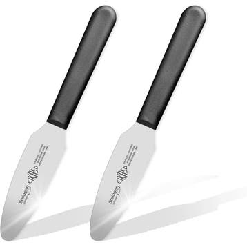 Eikaso Solingen Ontbijtmessen 2 Stuks – Gekarteld Lemmet.., Ophalen of Verzenden, Nieuw, Rvs of Chroom