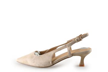 Manfield Slingbacks in maat 36 Beige, Verzenden, Beige, Zo goed als nieuw, Manfield