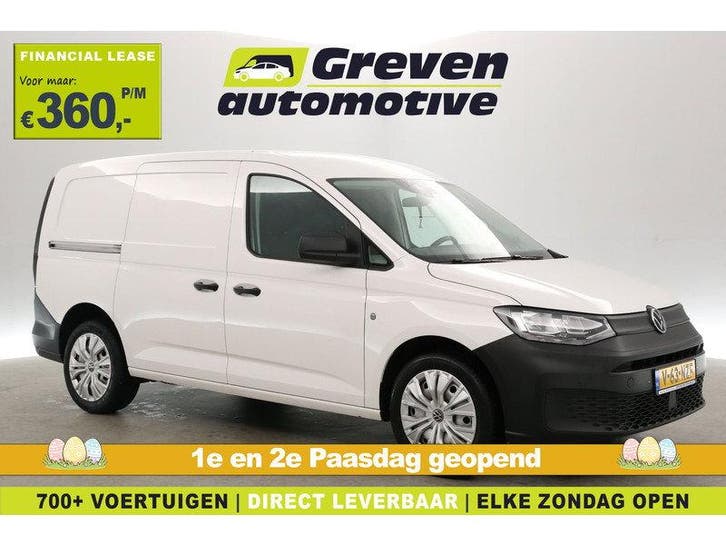 Volkswagen Caddy Maxi 2.0 TDI | 123PK | Automaat | Airco |, Auto's, Bestelauto's, Automaat, Diesel, Wit, Volkswagen