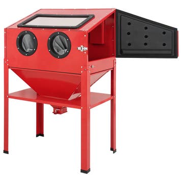 vidaXL Stralingscabine 226 L 120 PSI Koudgewalst staal, Verzenden, Nieuw