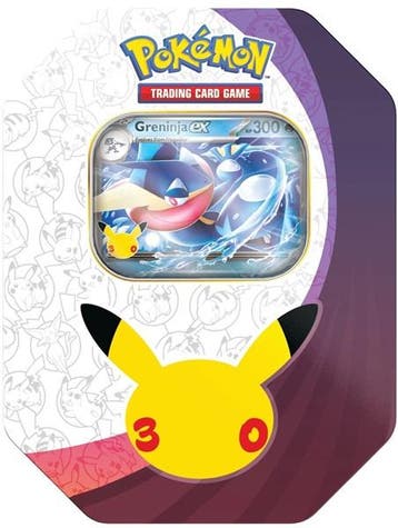 (Pre-order) Pokémon TCG - 30th Celebration Tin Box: Greninj, Verzenden, Zo goed als nieuw