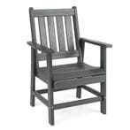 LIVSK Weerbestendige Tuinstoel - HDPE Materiaal - Hoge Rugle, Verzenden, Nieuw