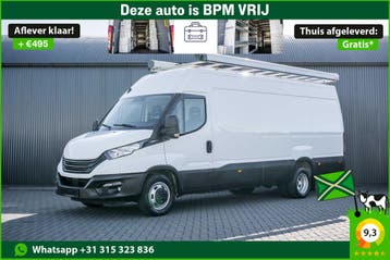 Iveco Daily 3.0L 40C18 | N1 | L4H2 | Cruise | Volledig Inger, Automaat, Stof, Gebruikt, Zwart