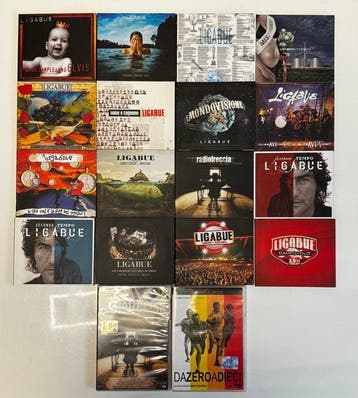 Luciano Ligabue - Ligabue - Complete Collection - 16 CD + 2, Nieuw in verpakking