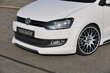 Rieger frontspoiler | Polo 6 (6R): 04.09-01.14 (tot Facelift, Verzenden, Nieuw, Volkswagen