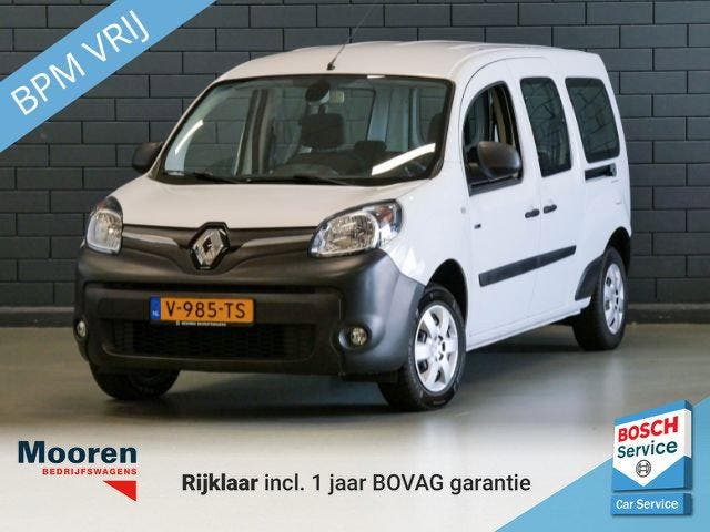 Renault Kangoo Z.E. Maxi 33kWh (koop accu), Auto's, Bestelauto's, Onderhoudsboekje, Lease, Overige kleuren, Automaat, Financial lease