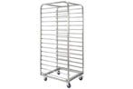 RVS regaalwagen bakery - 800x600mm - 16 niveaus - type h..., Verzenden, Nieuw in verpakking