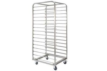 RVS regaalwagen bakery - 800x600mm - 16 niveaus - type h..., Verzenden, Nieuw in verpakking