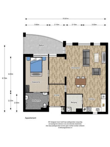 Te huur: Appartement Albert Schweitzerlaan in Epe, Gelderland, Epe, Appartement