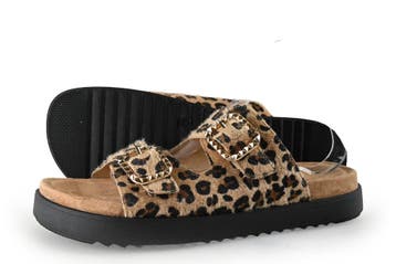 Graceland Slippers in maat 42 Beige, Slippers, Verzenden, Beige, Zo goed als nieuw