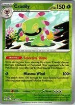Cradily 006/142 reverse holo Stellar Crown, Ophalen of Verzenden, Nieuw, Losse kaart, Foil