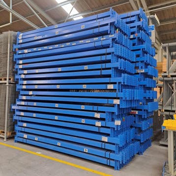 Aanbieding: Voordeelrij gebruikte Schaeffer palletstelling