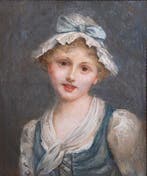 Jean-Baptiste Greuze(1725-1905), Ambito di - Ritratto di