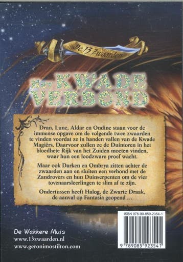 Het kwade verbond / De 13 zwaarden / 2 9789085923541, Boeken, Verzenden, Gelezen, Geronimo Stilton