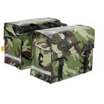 de Poort Dubbele Fietstas 46L Camouflage, Verzenden, Nieuw