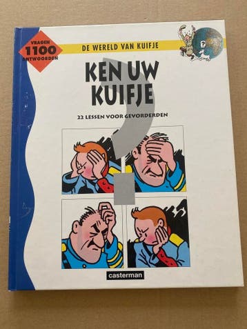 Ken uw Kuifje - 22 Lessen voor Gevorderden - vrij zeldzaam, Verzenden, Kuifje, Gebruikt, Boek of Spel