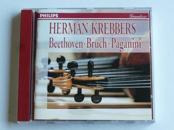 Herman Krebbers - Beethoven, Bruch, Paganini, Ophalen of Verzenden, Zo goed als nieuw