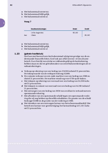 Bedrijfsadministratie met ERP / Vast Boek / Noordhoff, Verzenden, Gelezen, Hans van der Hoeven