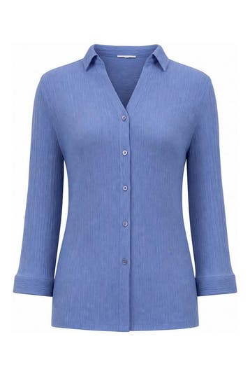 Street One Blouse in maat 44 Blauw, Kleding | Dames, Street One, Verzenden, Zo goed als nieuw, Blauw
