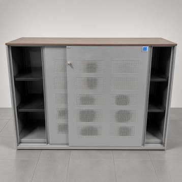 Metalen akoestische schuifdeurkast Ahrend - 120x160x46 cm, Huis en Inrichting, Ophalen of Verzenden, Nieuw