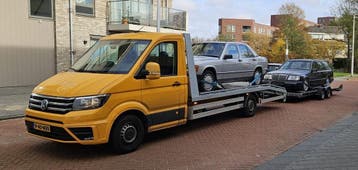 Oprijwagen/ autoambulance huren