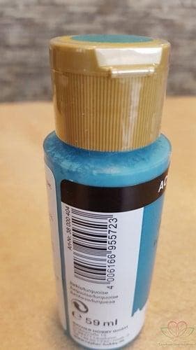 Allesverf Acryl op waterbasis Turquoise 59 ml, Ophalen of Verzenden, Nieuw