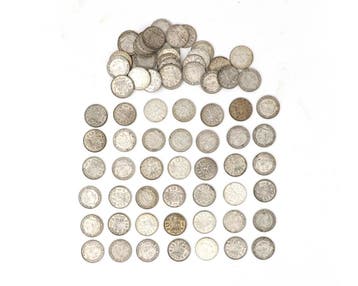 Zilveren munten, 1 gulden, koningin Juliana
