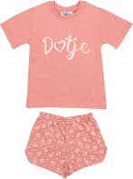 Fun2wear - kinder - meisjes - shortama - Dotje - Oud Roze..., Verzenden, Nieuw, Meisje