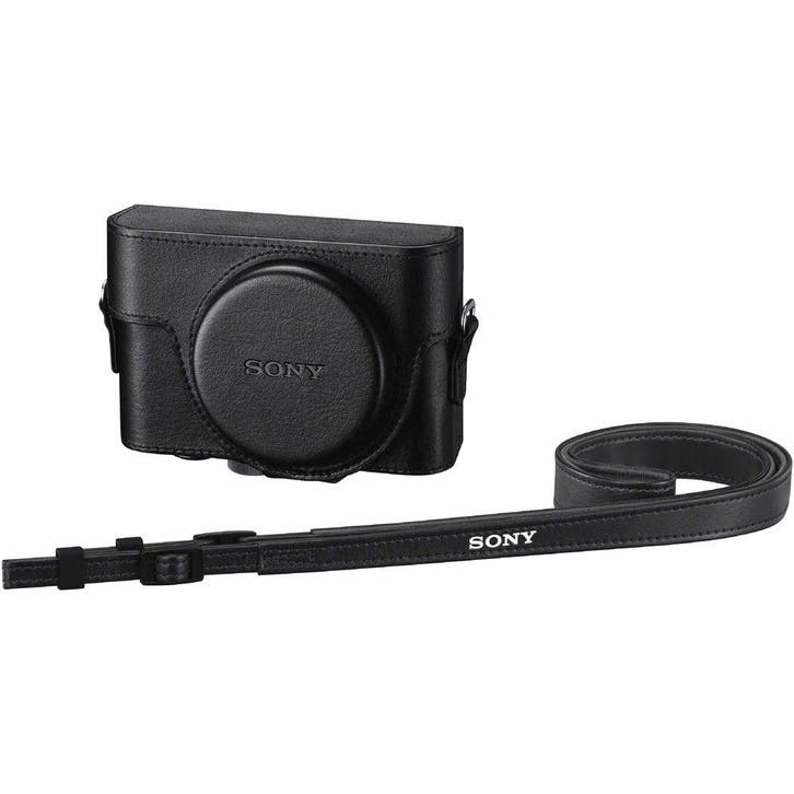 Sony LCJ-RXK leather case voor DSC-RX100 serie, Audio, Tv en Foto, Fotografie | Fototassen, Overige typen, Nieuw, Ophalen of Verzenden