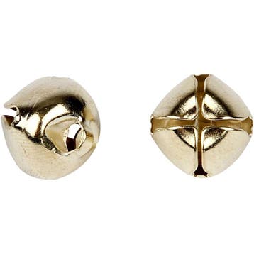 Belletjes, d 8+10+13 mm, goud, 18 div/ 1 doos, Hobby en Vrije tijd, Nieuw