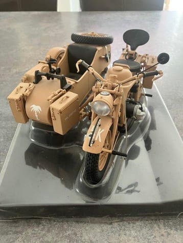Schuco 1:10 - Model motorfiets - BMW R75 Beiwagen, Nieuw