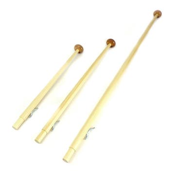 Lahnakoski Premium Houten Vlaggenstok met Kikker-100 cm, dia, Ophalen of Verzenden, Nieuw