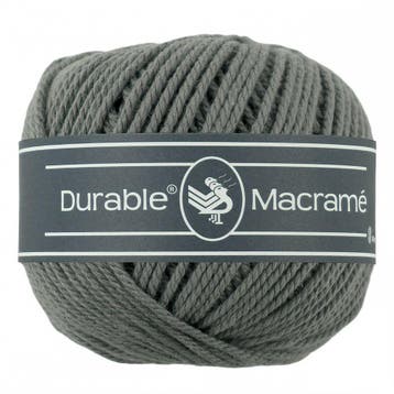 Durable Macramé - 2235 ash - Katoen Garen, Ophalen of Verzenden, Nieuw