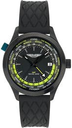 Aston Martin MTIZ1F501 Icon GMT racehorloge 41 mm, Overige merken, Staal, Verzenden, Polshorloge