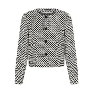 Marc Aurel • jasje met jacquardpatroon • 36, Marc Aurel, Verzenden, Wit, Nieuw