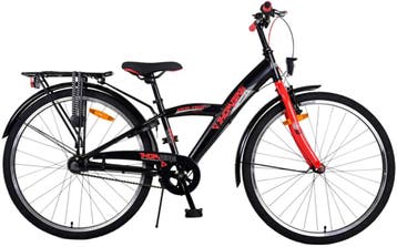 Volare Thombike Kinderfiets - Jongens - 26 inch - Zwart Rood, Fietsen en Brommers, Fietsen | Kinderfietsjes, Ophalen of Verzenden
