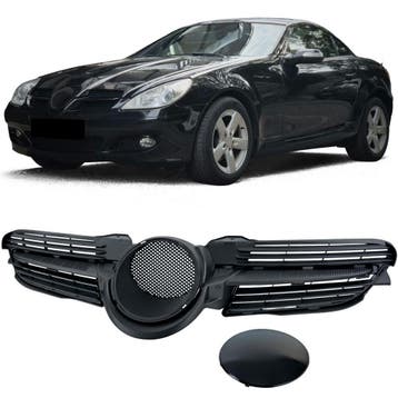 Grill Mercedes SLK R171 2004-2007 Zwart, Ophalen of Verzenden, Nieuw